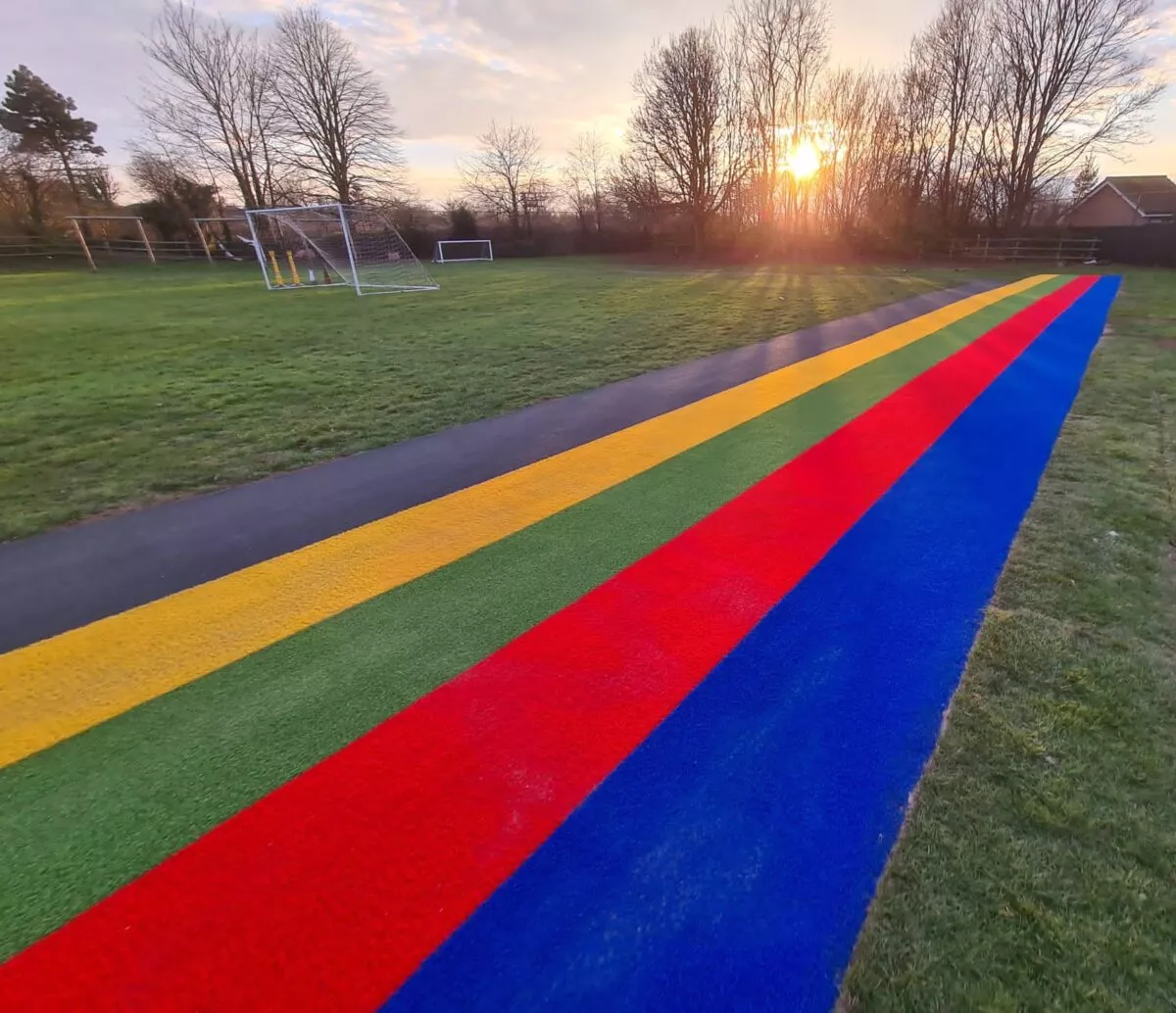 Trulawn Trail track install