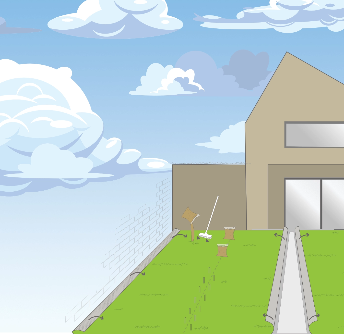 Cornwall artificial lawns joining diagram-scaled